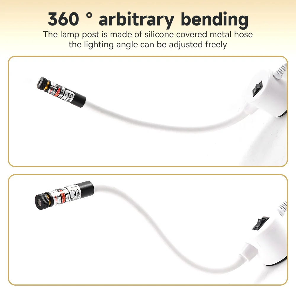 Лазерная лампа с магнитным основанием 5 в пост. Тока