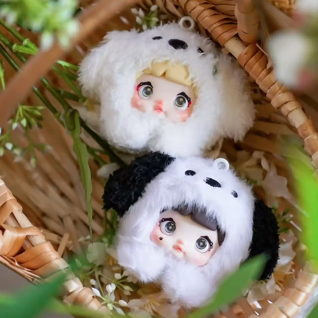 NOMMI клейкая серия Mi Bao Adoption Cottage Trend плюшевая кукла слепая коробка милый виниловый