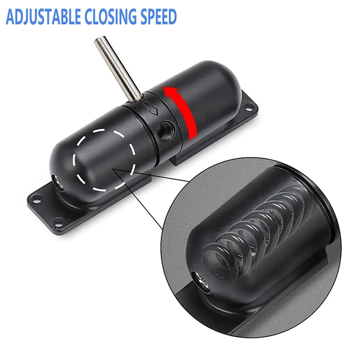 Автоматические Дверные приборы с пружинным замком регулируемый закрывающий