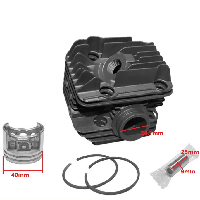 Комплект поршня блока цилиндра бензопилы 40 мм для Stihl 020 020T MS200 MS200T MS200Z MS200T-Z MC-200 PN