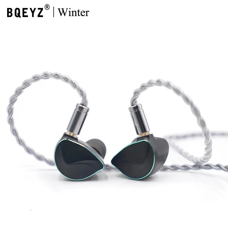 

BQEYZ Winter Earphone HiFi Dynamic Driver PZT Bone Conduction In-Ear Monitor Wired Earbud with Detachable Cable Headphone