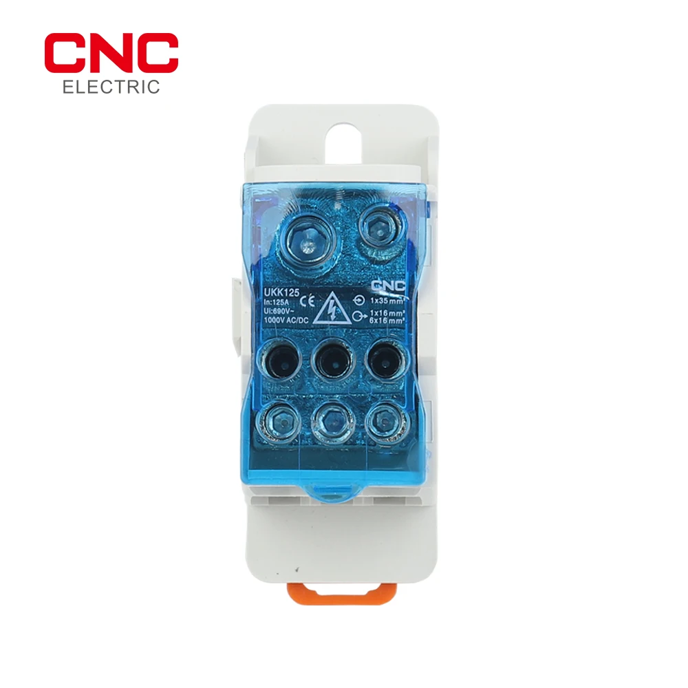 

Клеммный блок UKK для DIN-рейки 80A/125A/160A/250A CNC