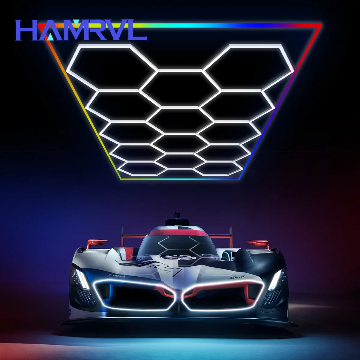 Индивидуальный шестиугольный гаражный потолочный светодиодный светильник