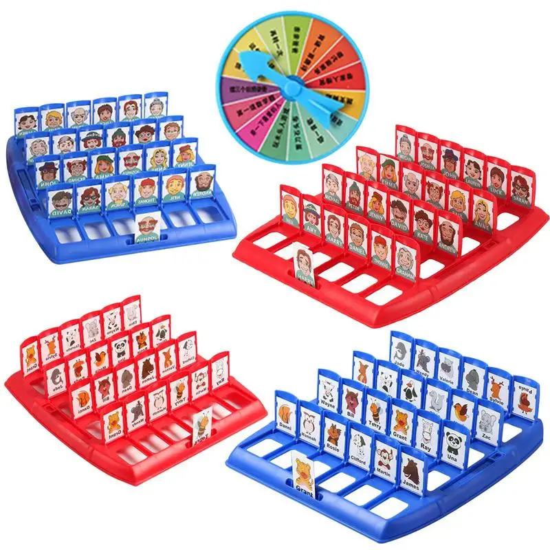 

Who Am I Family Guessing Board Game Classic Board Game Toys Memory Training Parent Child Leisure Time Party Indoor Games Props