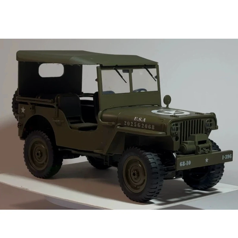 Крыша-тент для радиоуправляемого краулера JJRC 110 Willys Jeep, военная модель, неразрушающая установка, аксессуар для тюнинга радиоуправляемых машин (art.: 3920da0cc85cd) - 3920da0cc85cd