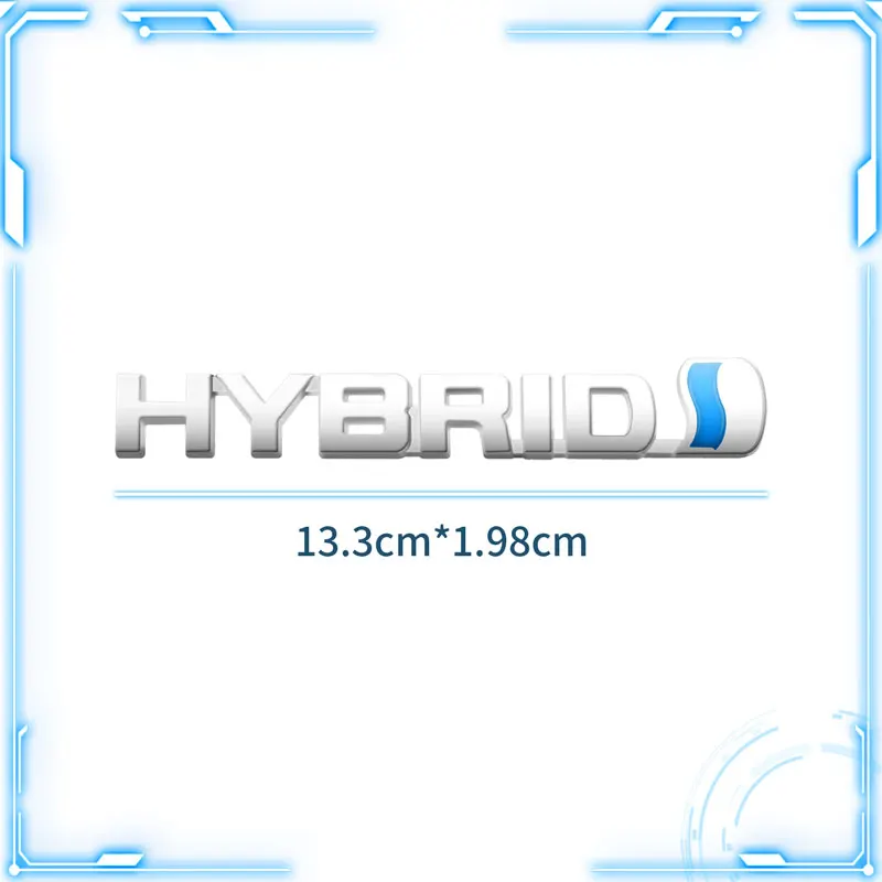 

3D Металлическая Автомобильная наклейка, эмблема заднего багажника, наклейка на корпус для Toyota Prius Camry RAV4