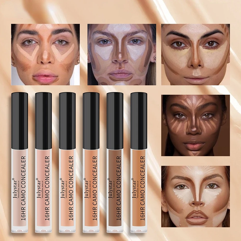 

Водостойкий Матовый жидкий консилер, стойкий безупречный, против акне, цвет черный, профессиональный консилер, макияж для женщин