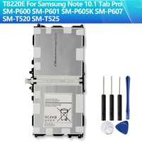 new tablet battery t8220e t8220cu for samsung galaxy note10 1 tab pro p600 p601 p605 sm p605s sm p605k p607t t520 sm t525