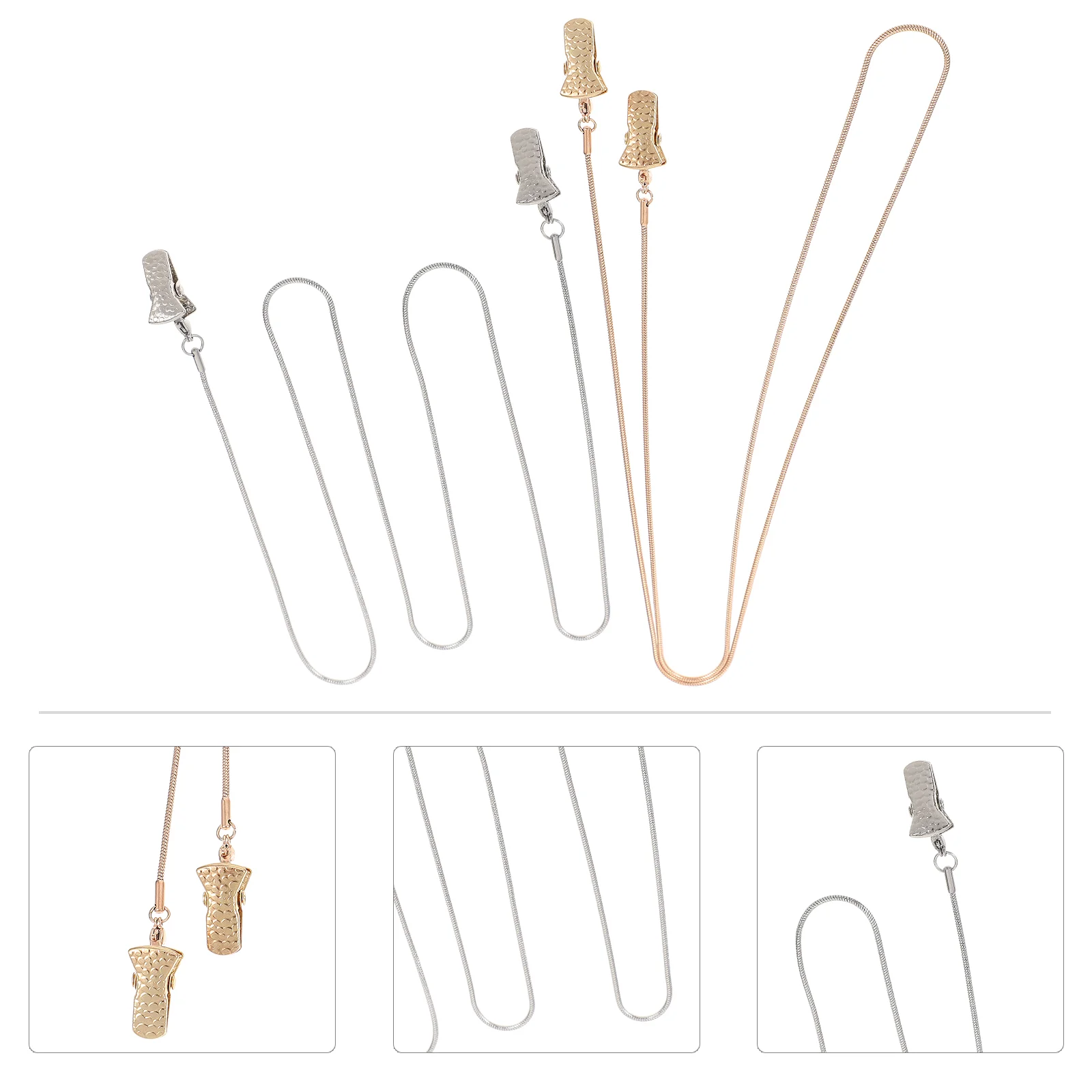 z metalowym łańcuszkiem do okularów zabezpieczeniem przed upadkiem. Маска подвесной аксессуар ремешок