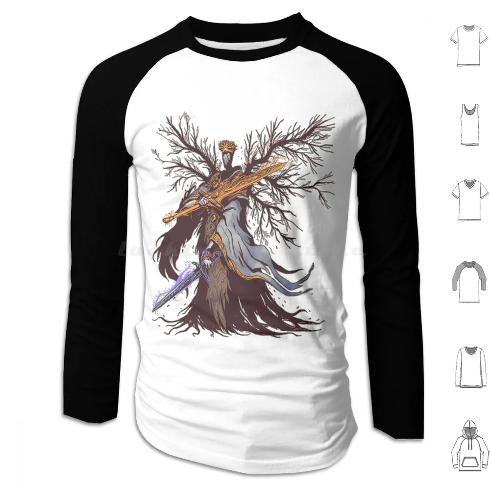 Толстовки Pontiff Sulyvahn с длинным рукавом изображением неизвестного короля темных