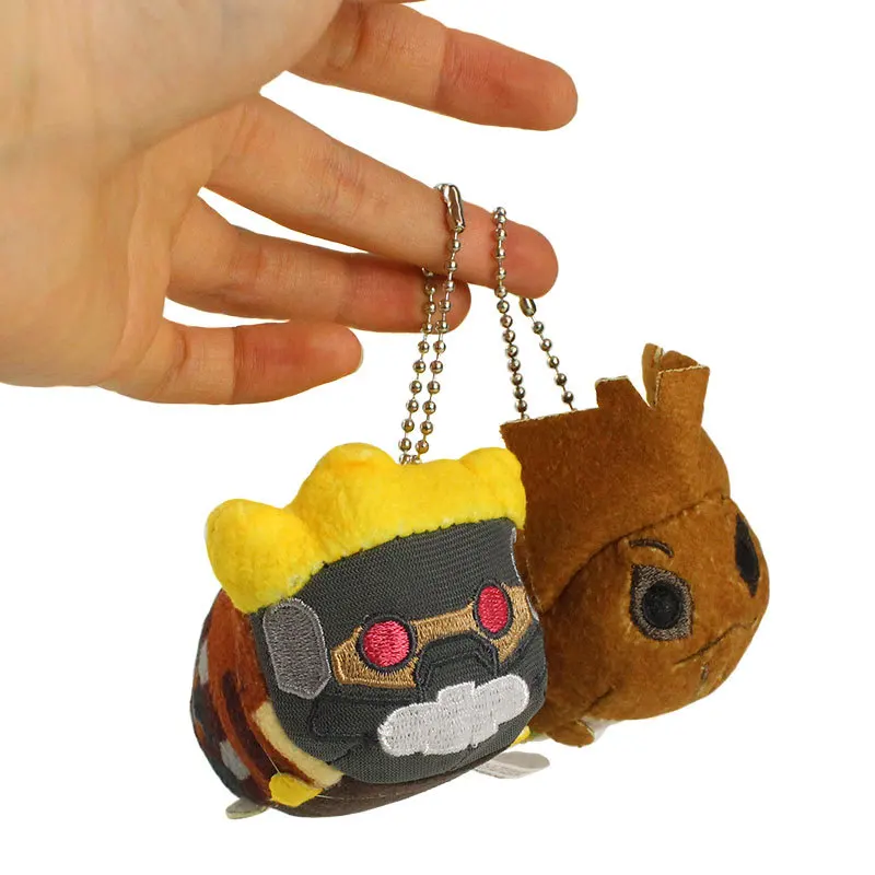 Кукла Плюшевая стражи Галактики подвеска на сумку для ключей с экраном Властелин