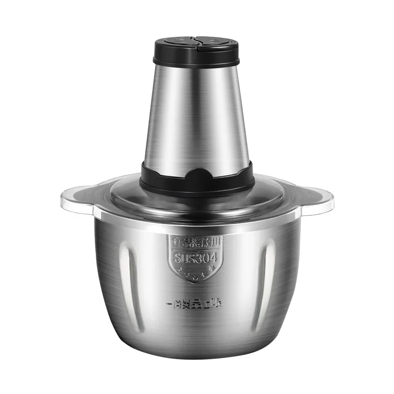 

Stainless Steel Meat Grinder 110V Small Household Appliance Multi-purpose Meat Grinder Kitchen Cooking Mixer Vegetable Grinder