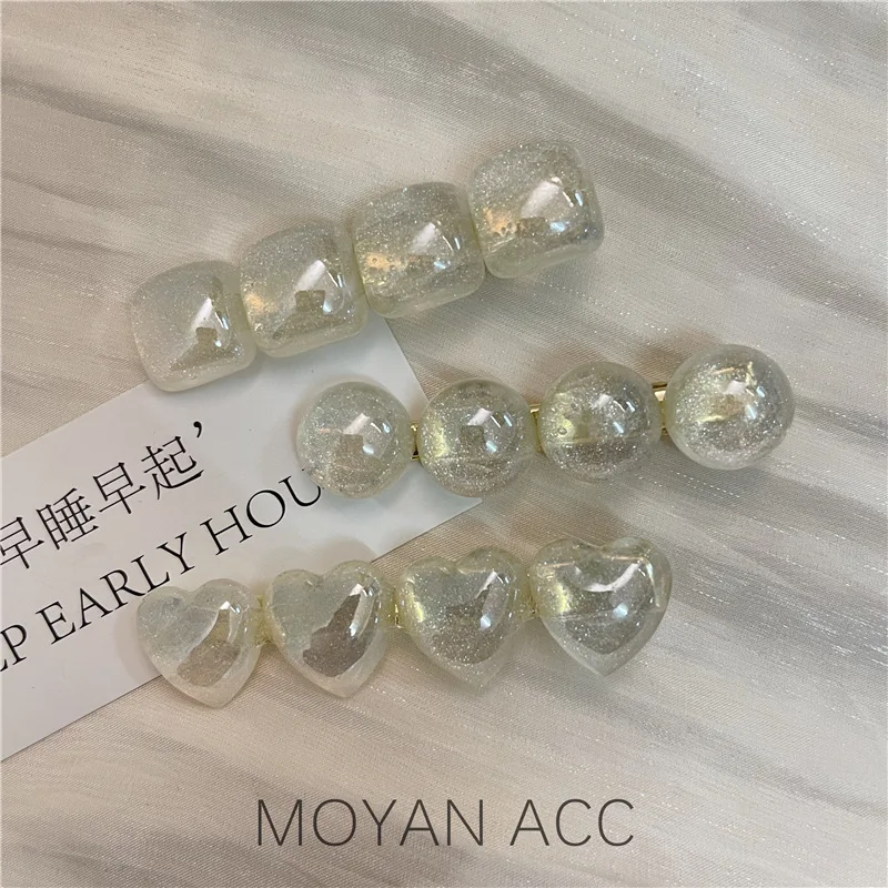 

Заколка для волос в Корейском стиле с кристаллами