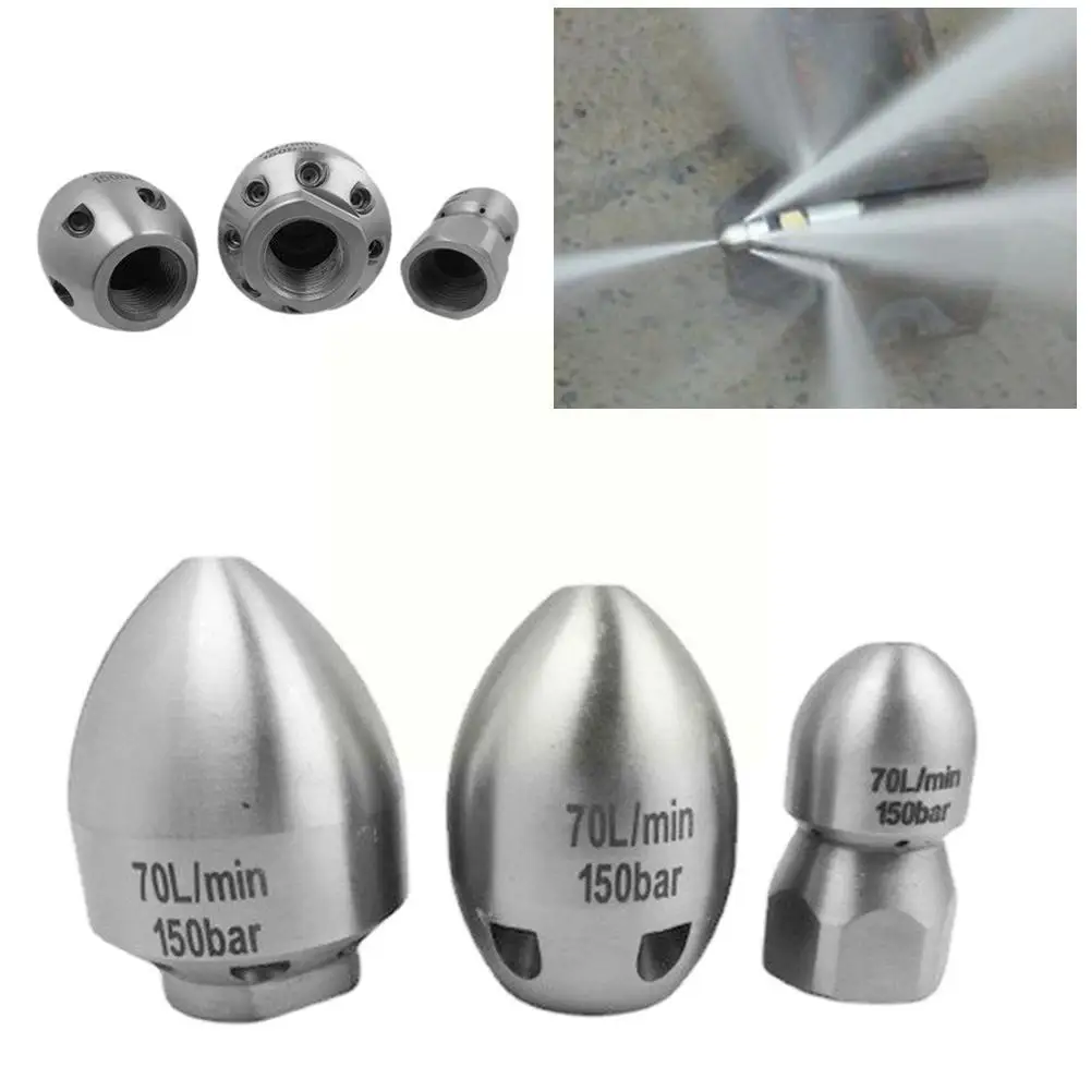 

70 л/мин, насадка для очистки труб высокого давления