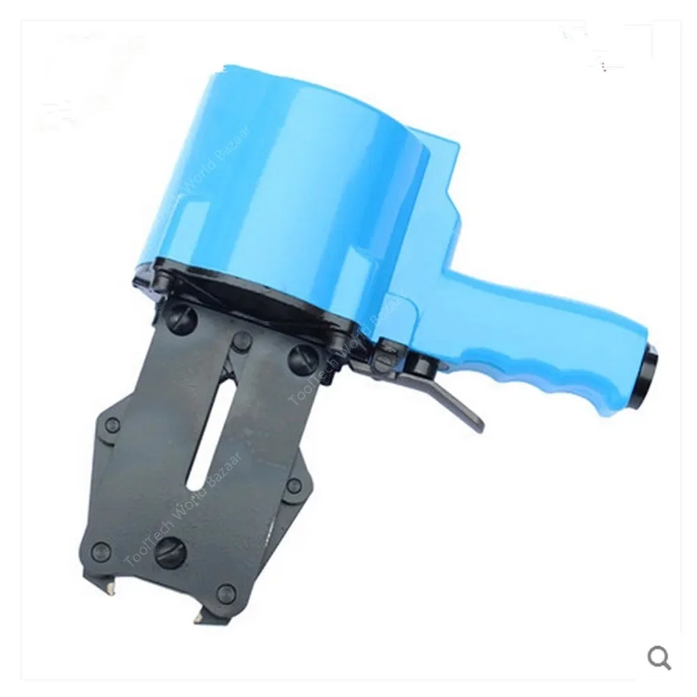 Разделительный пневматический инструмент для обвязки стальной ленты натяжитель