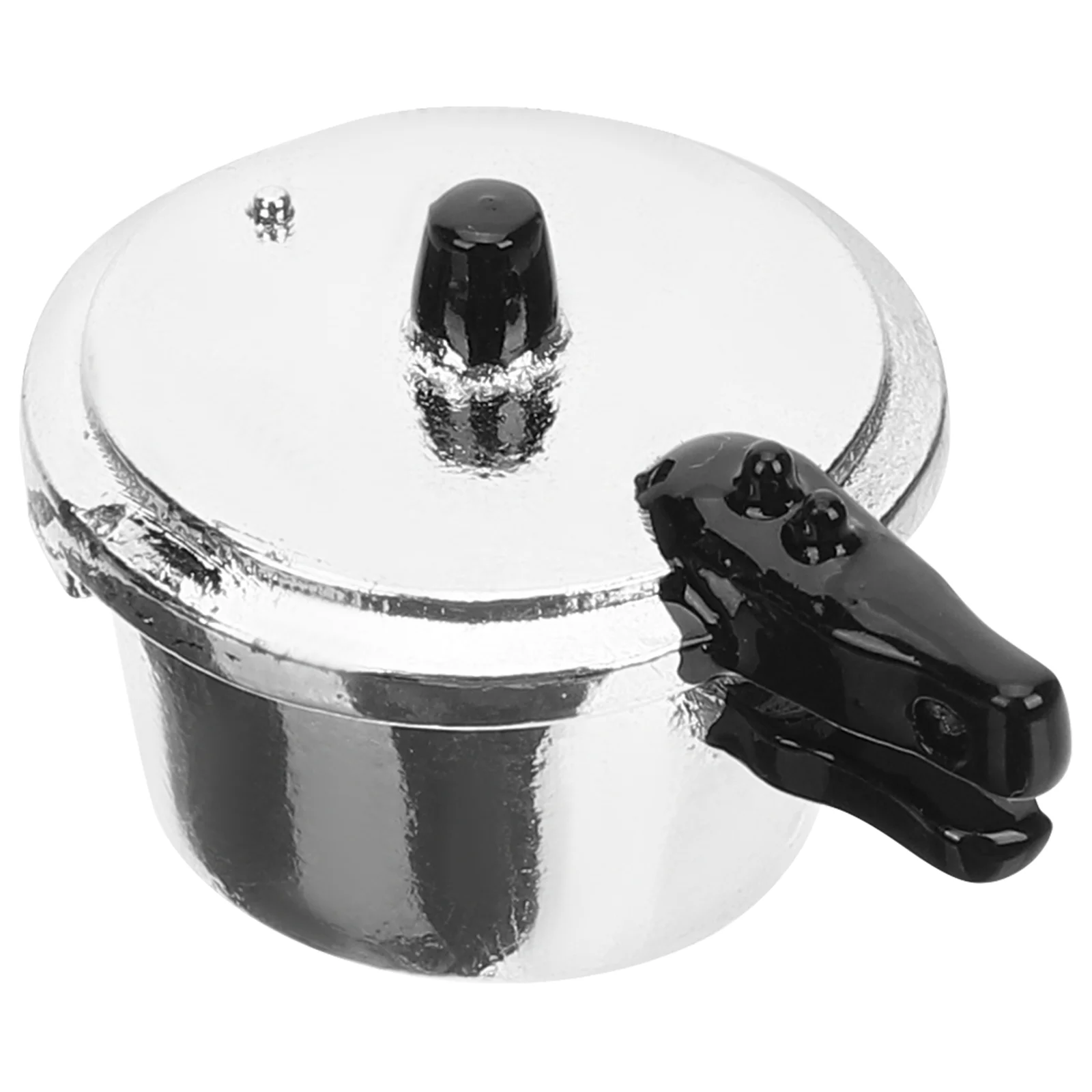 

Dollhouse Pressure Cooker Mini Toys Mini Kitchen Toy Kitchen Utensils Mini House Kitchenware Alloy Miniature Kitchen Appliance