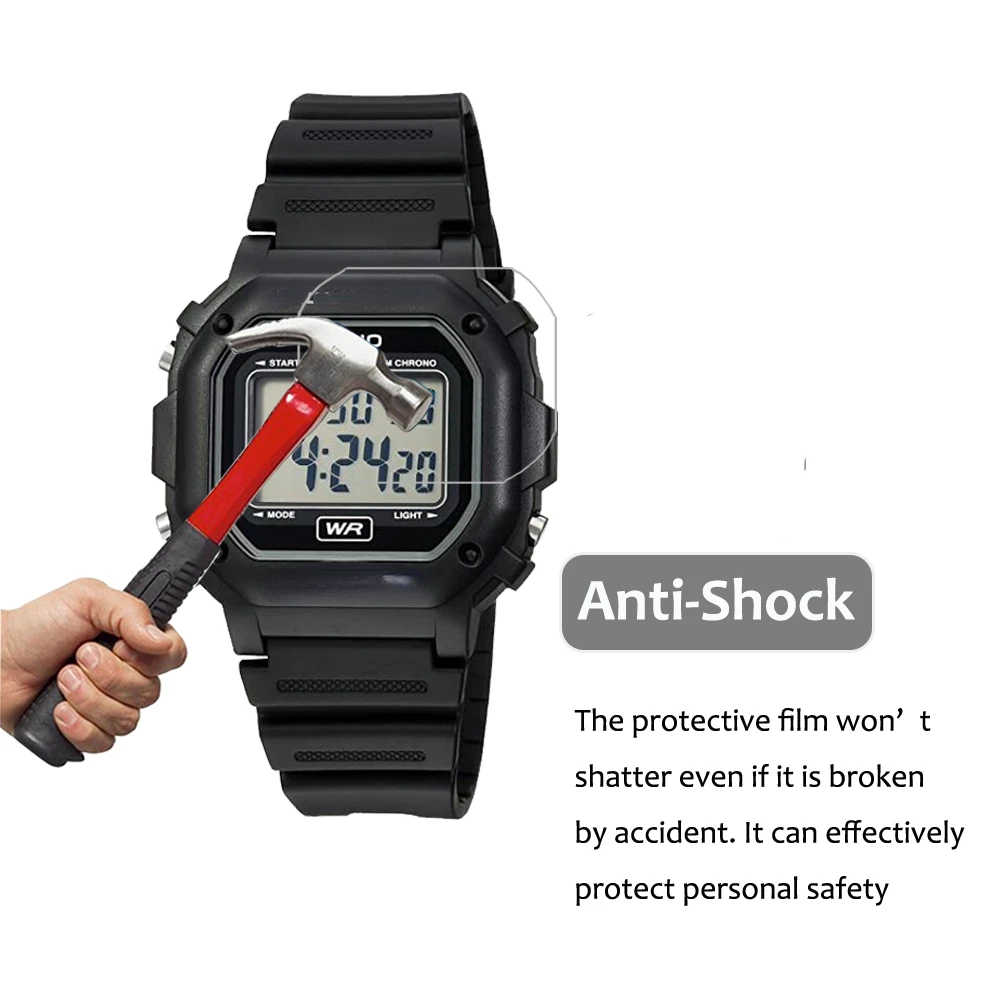 Защитная пленка для Casio F108WH F108 1ACF 2ACF 3 шт