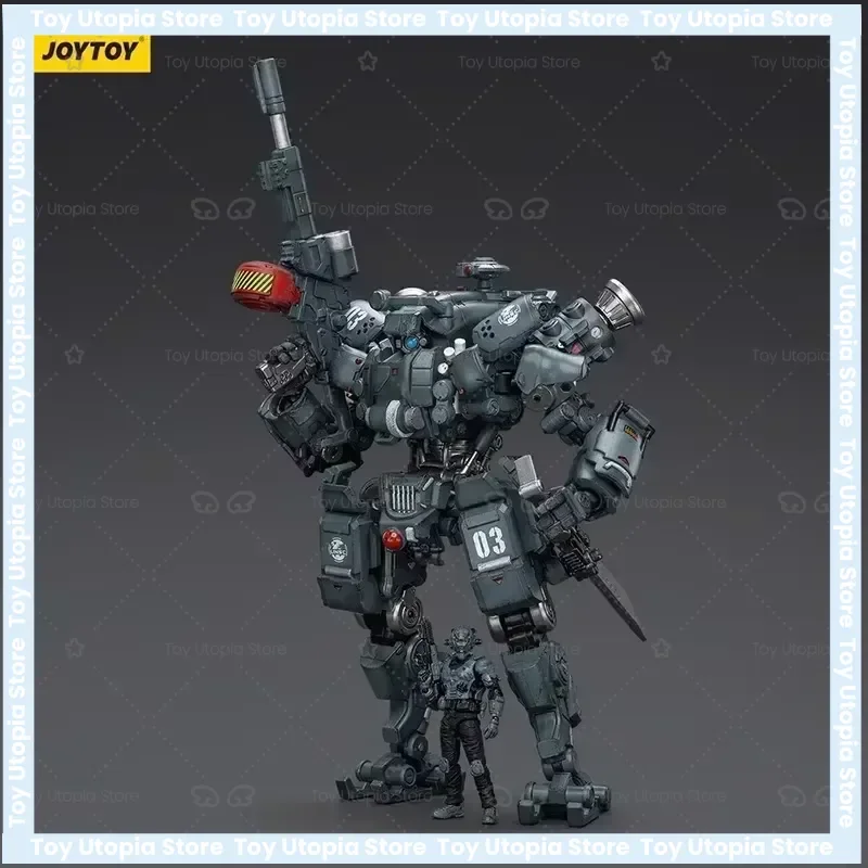 Фото В наличии: Фигурка JOYTOY Dark Source, масштаб 1/18, God of War 86-II 03, высокомобильный штурмовой робот, подвижная модель №3