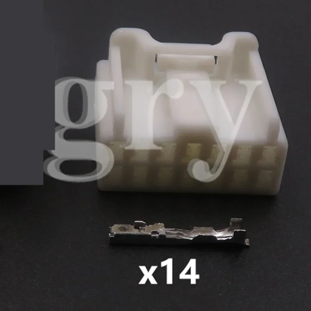 

1 комплект, 14P, автоматическая вилка, гнездовая розетка, автомобильный провод, кабельный разъем, сборка переменного тока, автомобильный пластиковый корпус, незапечатанный адаптер