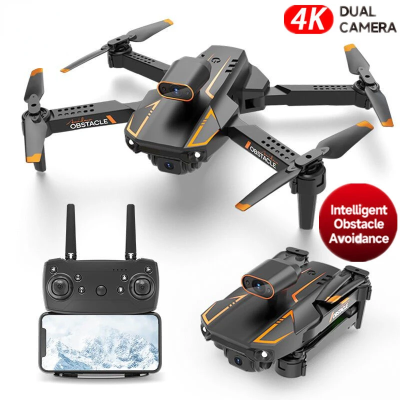 

Квадрокоптер 4K складной с двойной камерой, Wi-Fi