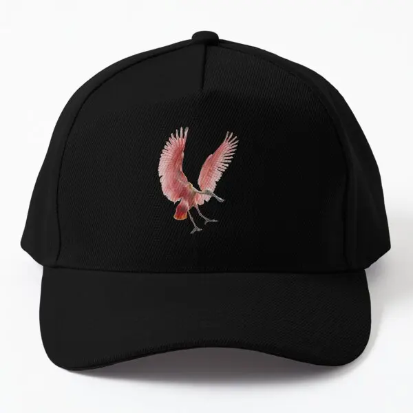 

Roseate Spoonbill Baseball Cap Hat Casquette Women Casual Czapka Hip Hop Boys Snapback Fish Printed Bonnet Sun Spring Sport