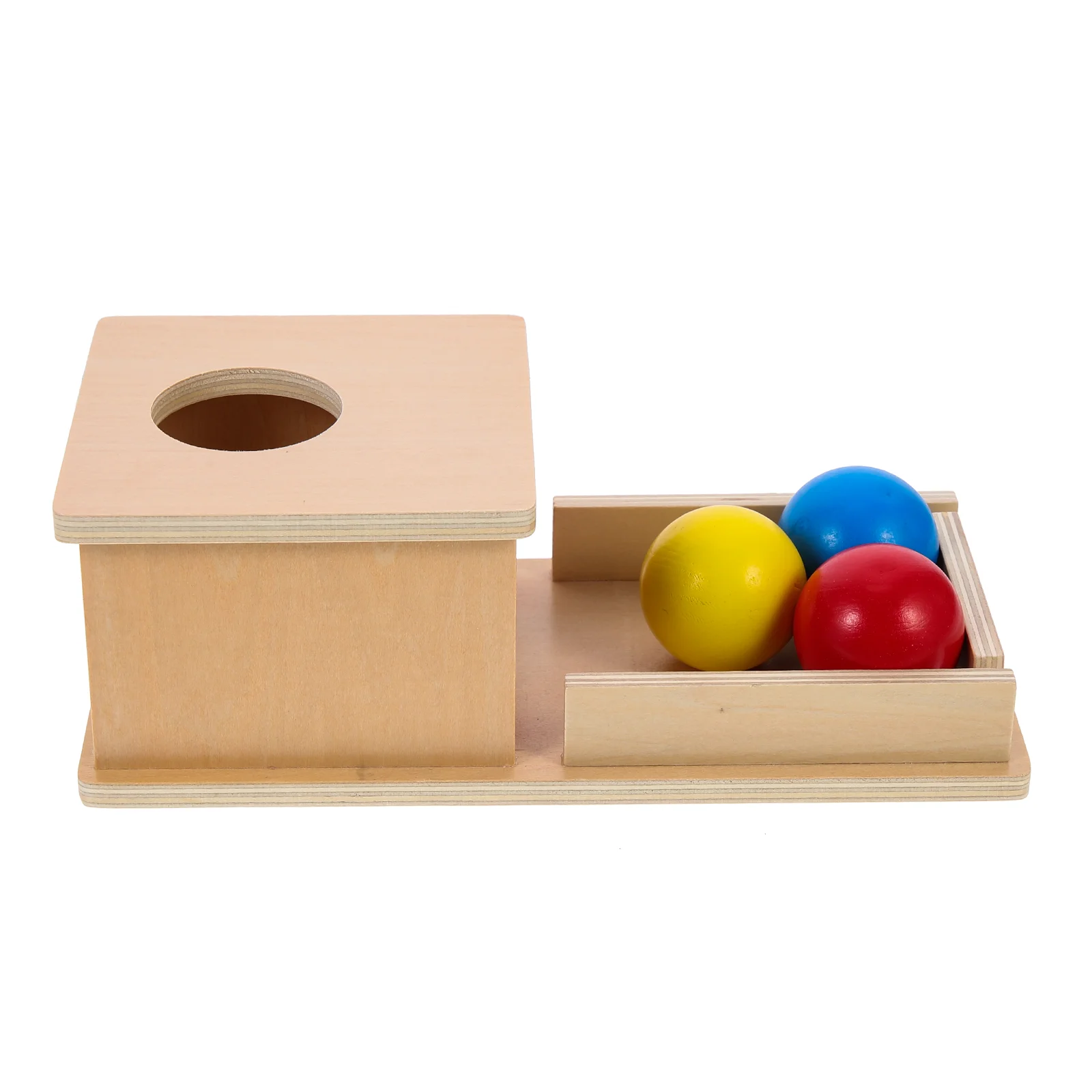 

Temperate Box Montessori Toys 1 Year Old Hand Eye Coordination Game Infant Wood