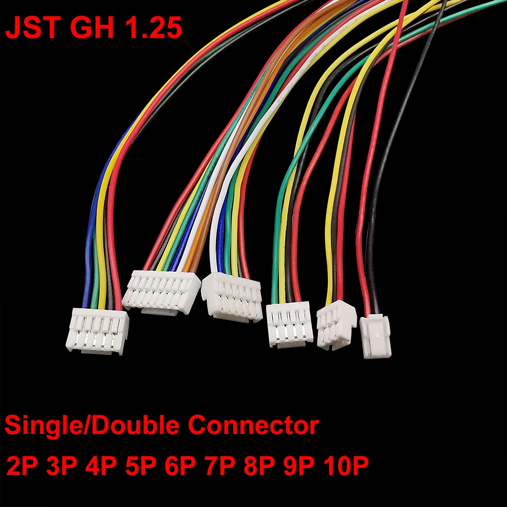 

ALLiSHOP JST GH 1.25 разъём кабеля 10 шт.