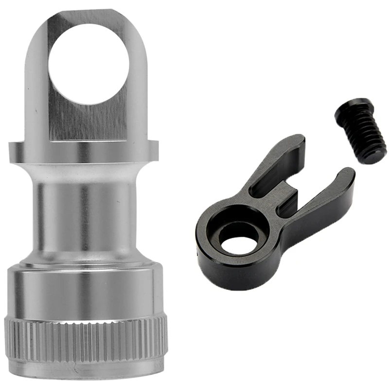 

1 Pcs Quick Release Pedal Holder Pedals Holder Adapter & 1 Set Bicycle Catcher Crab Clamp Head Tube Fixing Buckle