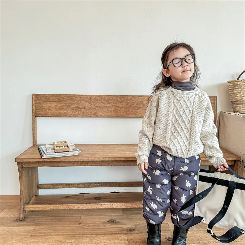 Рисунок 3 - Новинка 2023, зимние плотные теплые штаны для малышей