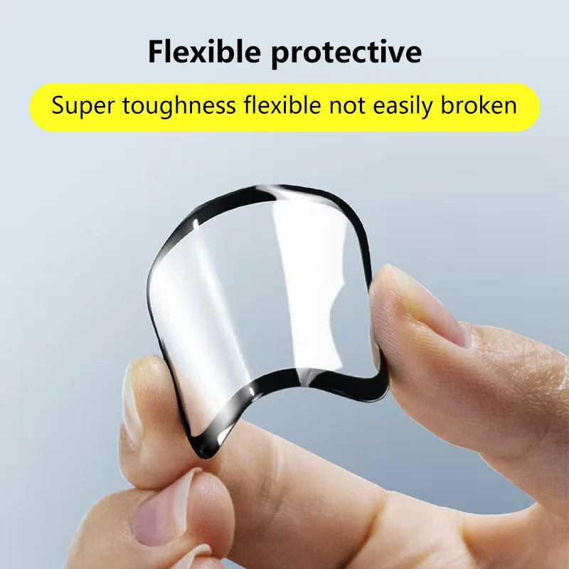 waterproof screen protector for apple watch 5 4 3 38MM 40MM 44MM 42MM (Not Tempered Soft glass) film for Iwatch 4/5/6/SE