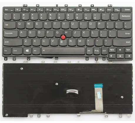 For NEW Thinkpad Lenovo S1 Yoga 12 S240 English keyboard With/without backlight 04Y2620
