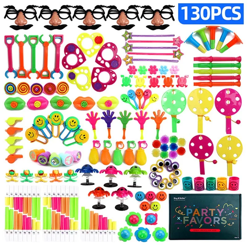 

130Pcs/Set Plastic Kids Puzzle Toy Random Color House Decorate Game Giveaways Nice Gift Baby Toys Event Party Supplies