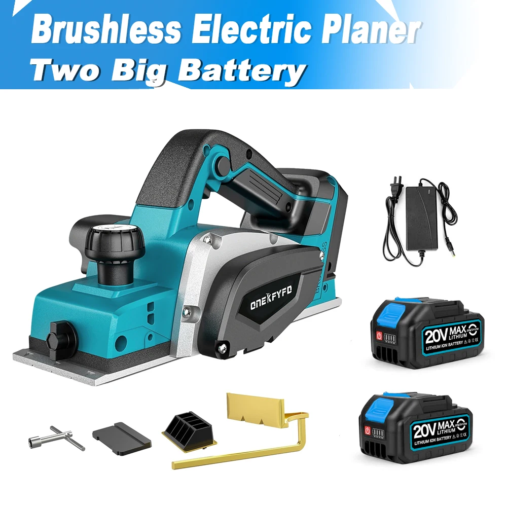 

Электрический ручной рубанок ONEKFYFD 15000 об/мин для Makita 18 В