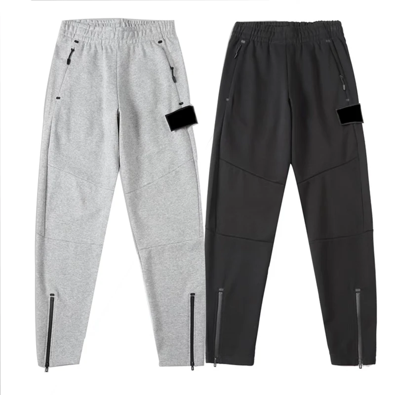 

Mens Sweatpants Casual Hip Hop Spring and Autumn Pants Zipper Comfortable Sports Trousers Streetwear 0031-4