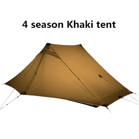Легкая туристическая палатка FLAME'S CREED Lanshan 2 Pro, всего 915 г, 2 стороны, 20D, нейлон, 2 человек, 3 и 4 сезона
