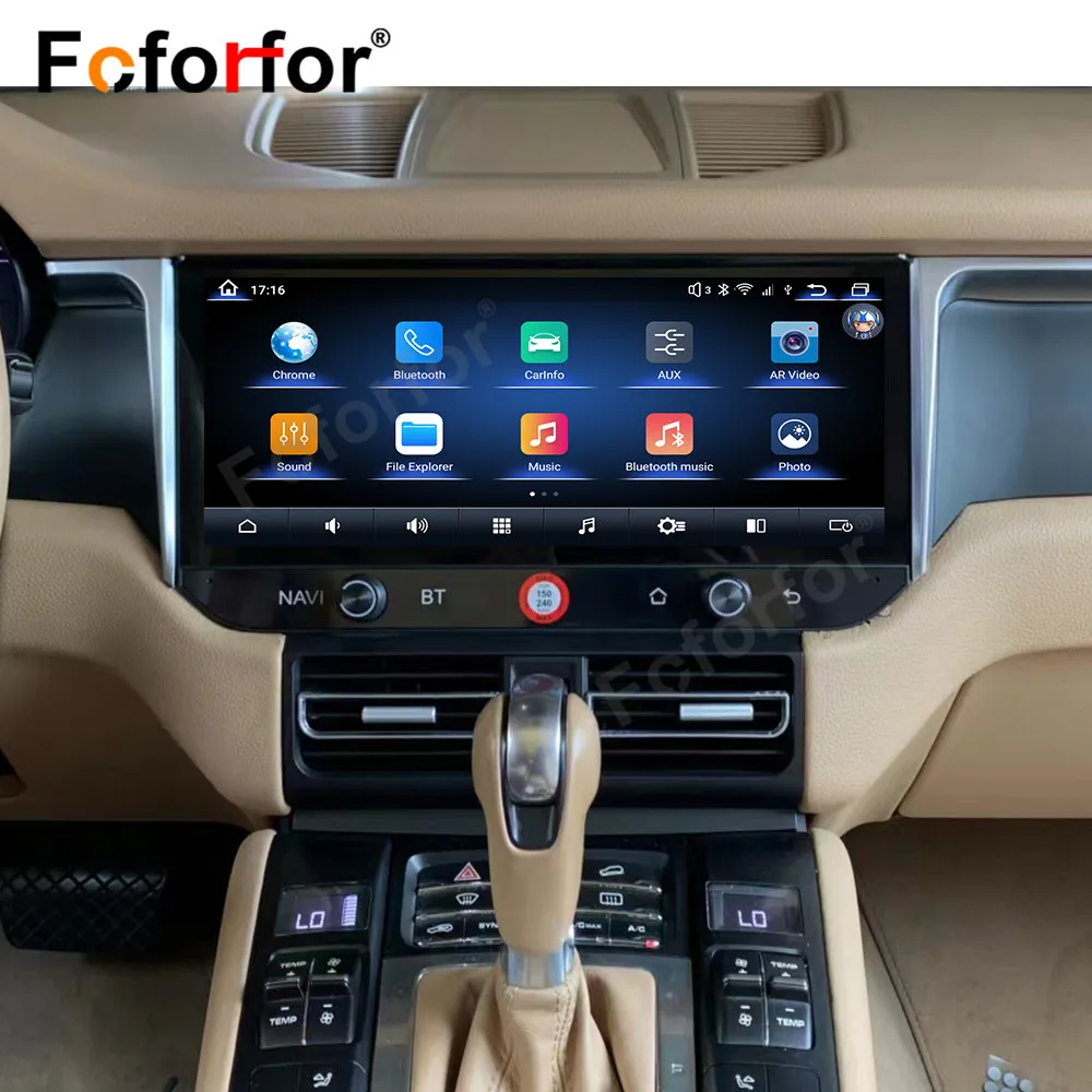 4G LTE 12 3 'ɺndroid радио для Porsche Macan 2010-2017 Автомобильный GPS-навигатор