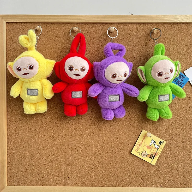 Teletubbies мультяшная Кукла Плюшевая брелок игрушка Успокаивающая тряпка кукла