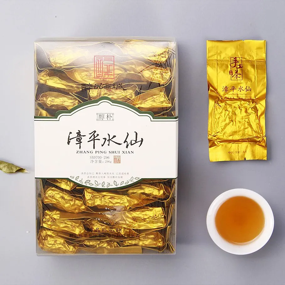 

2022yr Chinese Special Grade Shui Xian Superior Tea Oolong Tea To Lose Weight Tea China Gift Package Green Food Tea Pot