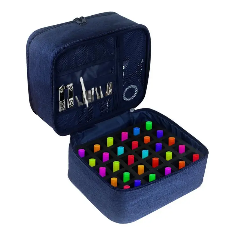 

Сумка для хранения лака для ногтей с отделениями