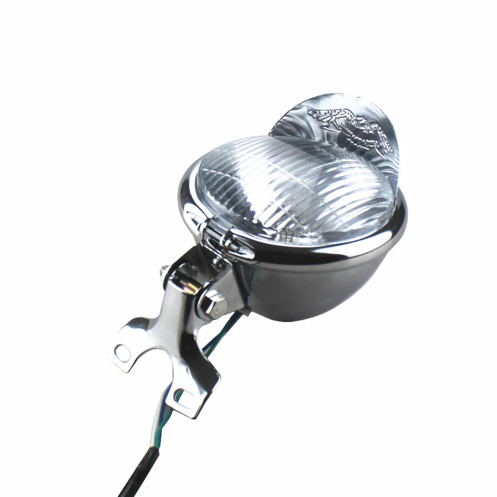 

Хромированная 5,5 "металлическая фара для Harley Honda VT CB XS Virago Chopper Bobber Suzuki Yamaha ZX Custom