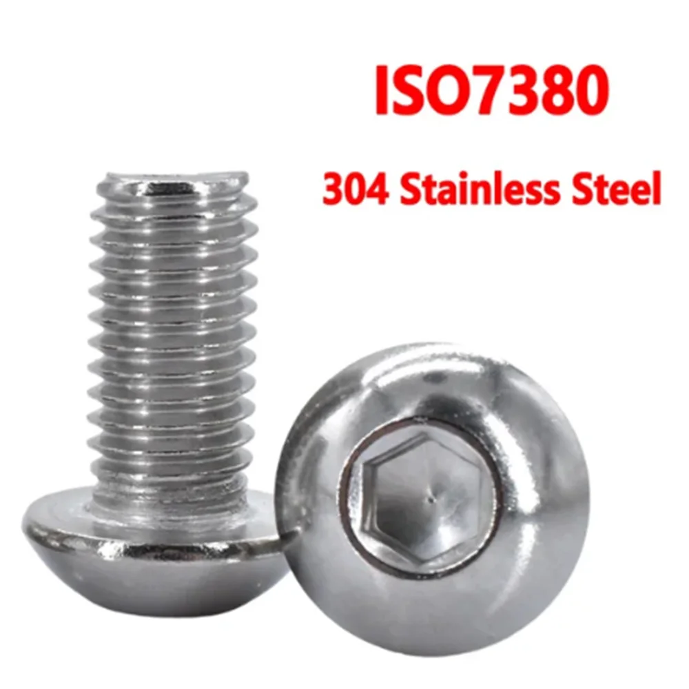 

Винты нержавеющая сталь DIN912 ISO7380 5-80 шт.