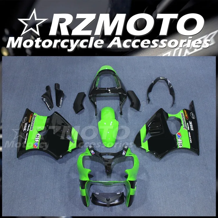 

New ABS Motorcycle Fairings Kit Fit For Kawasaki Ninja ZX-6R ZX6R 636 2000 2001 2002 00 01 02 Bodywork Set Black Green