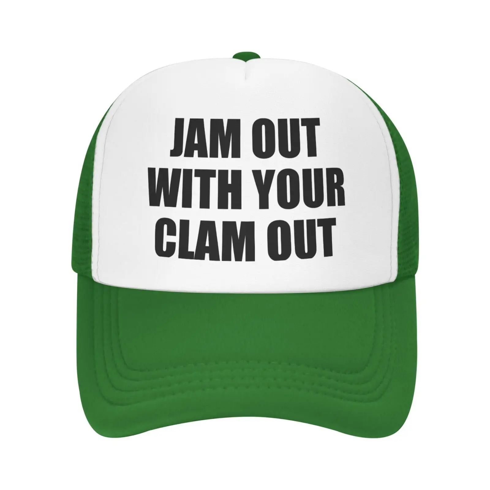 Забавная Регулируемая сетчатая шляпа-тракер Jam Out with Your Clam для взрослых