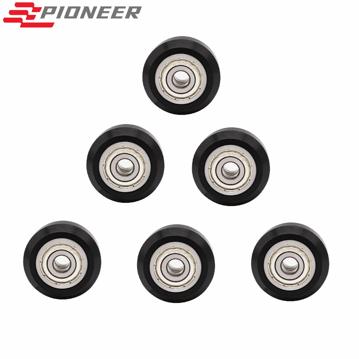 

Оригинальный 3D принтер 6 шт. колесные шкивы POM 625ZZ линейный подшипник Ulley пассивный круглый колесный ролик для Creality CR10,Ender 3