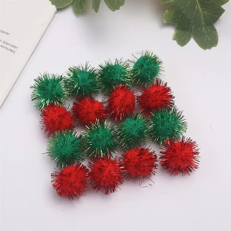 

1000 шт. цветные блестящие шарики, помпоны, пушистые шарики, рождественские помпоны, помпоны для детского творчества, товары для рукоделия, ук...