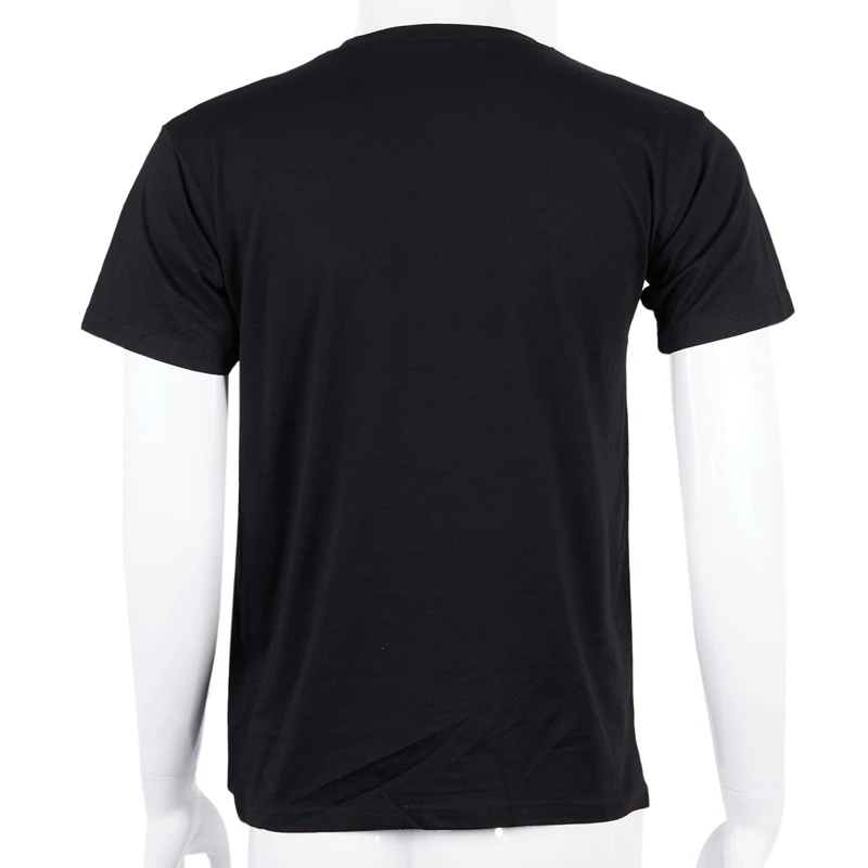 Мужская футболка со светодиодной подсветкой работающей от звука