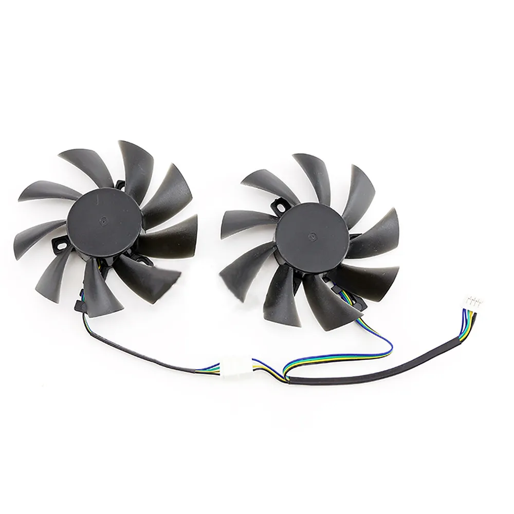 Вентиляторы охлаждения радиатора для Palit GTX1060 1070 P106-100 GA91S2U/FDC10H12S9-C графической карты.