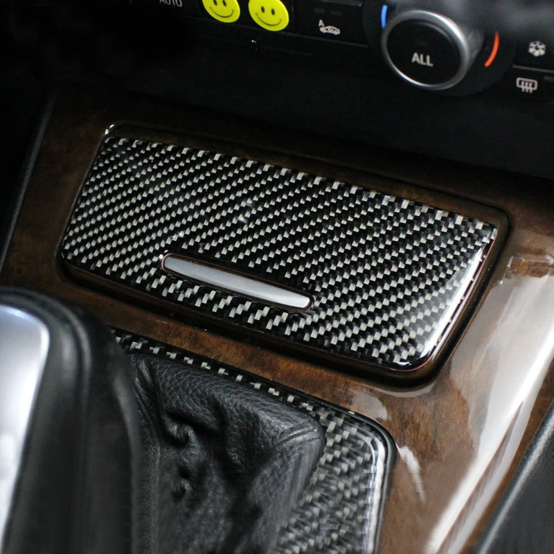 

Наклейка из углеродного волокна для BMW E90 E92 E93, интерьерная автомобильная коробка для хранения, панель, отделка, наклейки для 2005-2012 3 серии, ак...