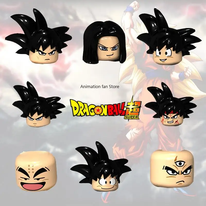 

Экшн-фигурки «Драконий жемчуг» Super Saiyan, конструктор «сделай сам» из мультфильма, Минифигурки, игрушки для детей, подарок на Рождество 2021 Kt1009