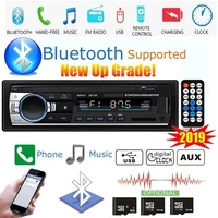 1 din in dash high quality 12v bluetooth car stereo fm radio mp3 handsfree audio player usb sd aux auto electronics subwoofer